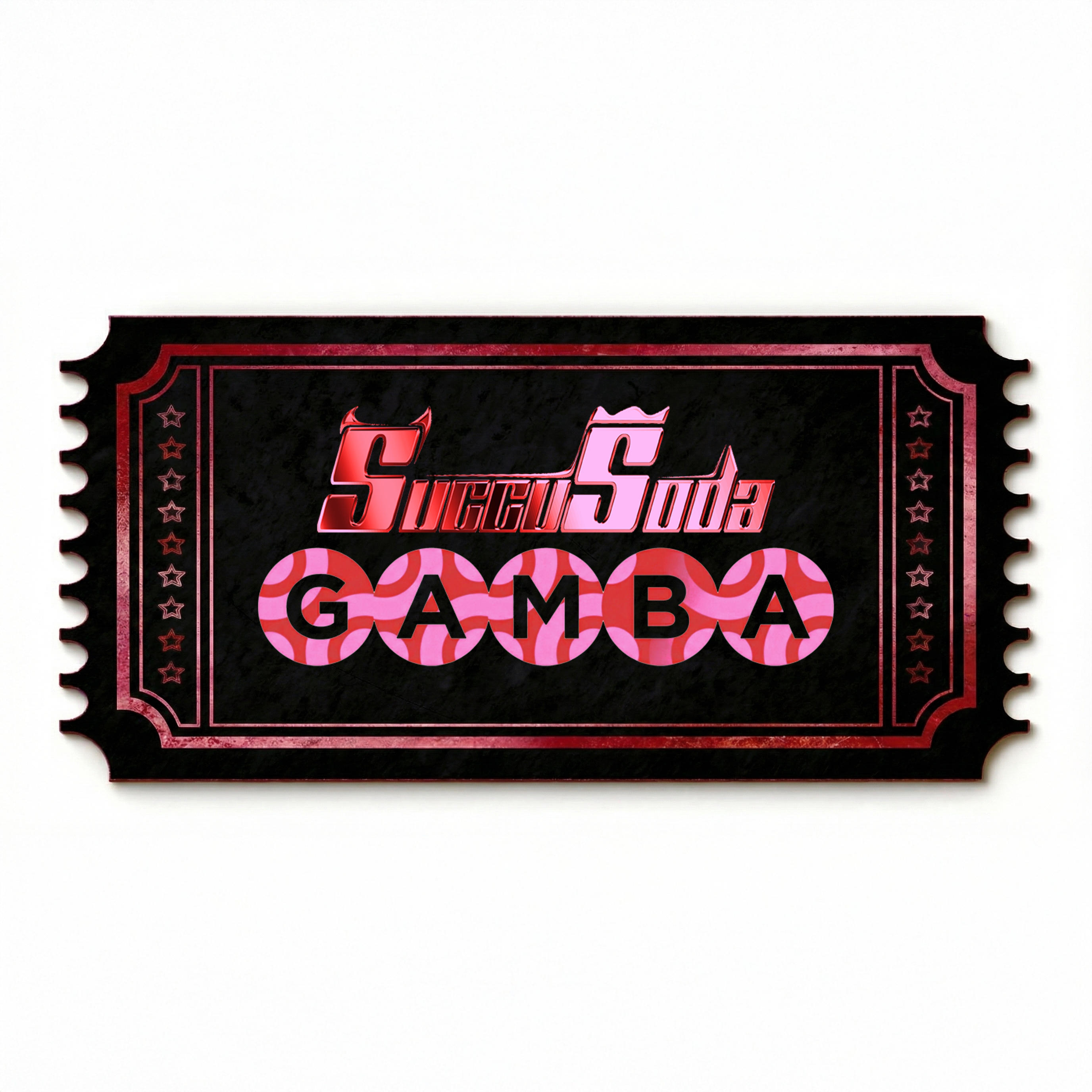 SuccuSoda Gamba Ticket