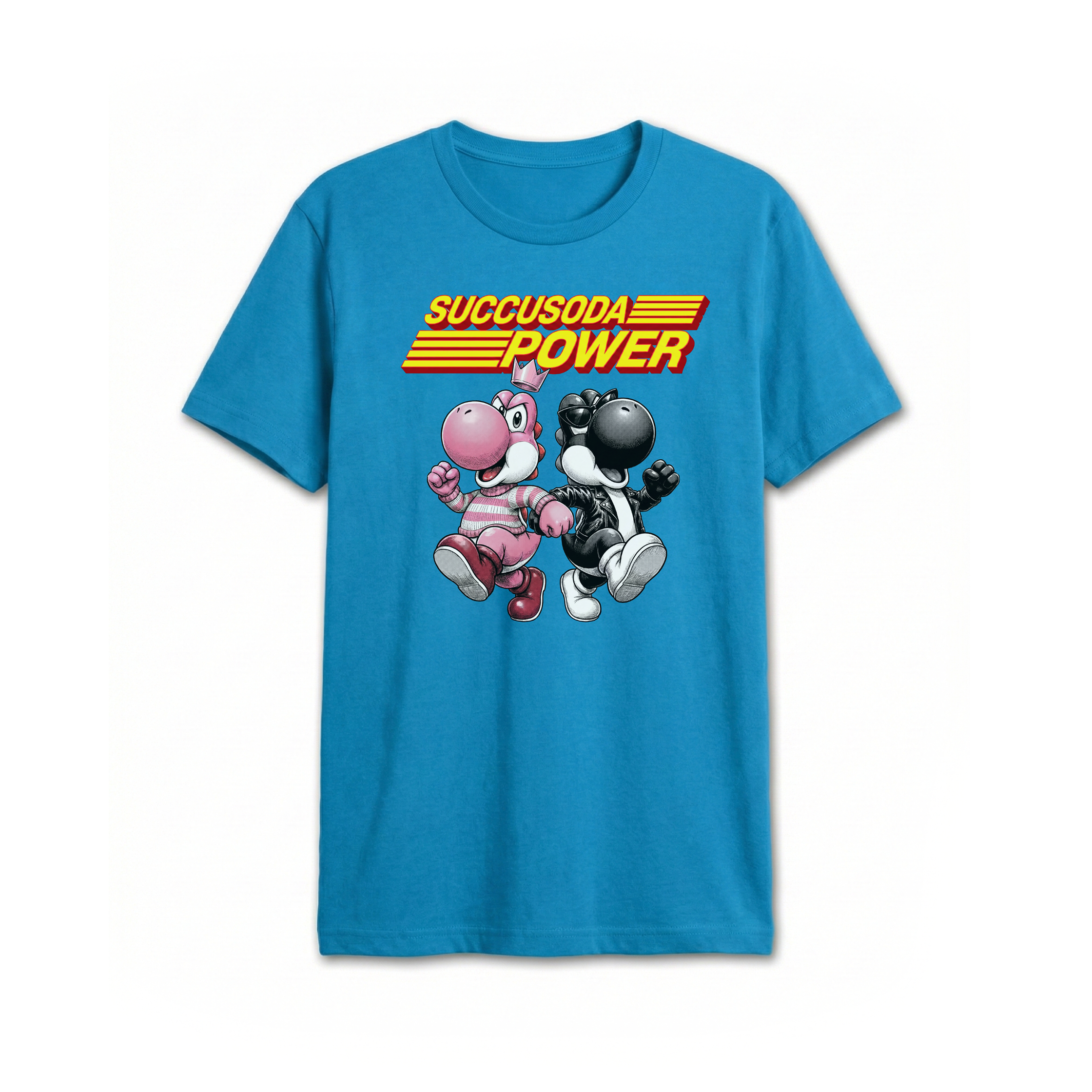 SuccuSoda Power TShirt - Sapphire