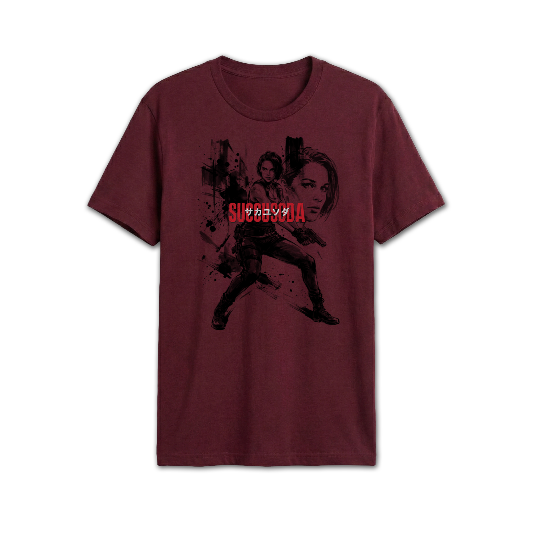 SuccuSoda Valentine's TShirt - Maroon